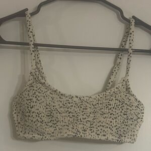 Xhilaration Spotted Bikini Top (M) and Bottom (S)
